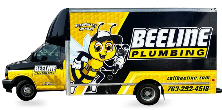 beeline plumbing truck